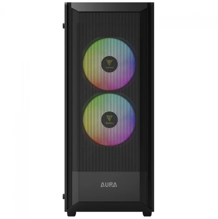 Imagem 5 de 5 do produto Gabinete Gamer Gamdias Aura Gc6 Elite ARGB, Mid-tower, Vidro Temp, 3 Fans, Black - Aura Gc6 Elite ARGB