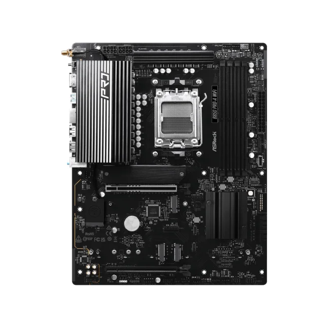 Imagem 3 de 4 do produto Placa Mãe Asrock B850 Pro-a Wifi, Amd Am5, Atx, Wf/blt, Ddr5 - B850 Pro-a Wifi