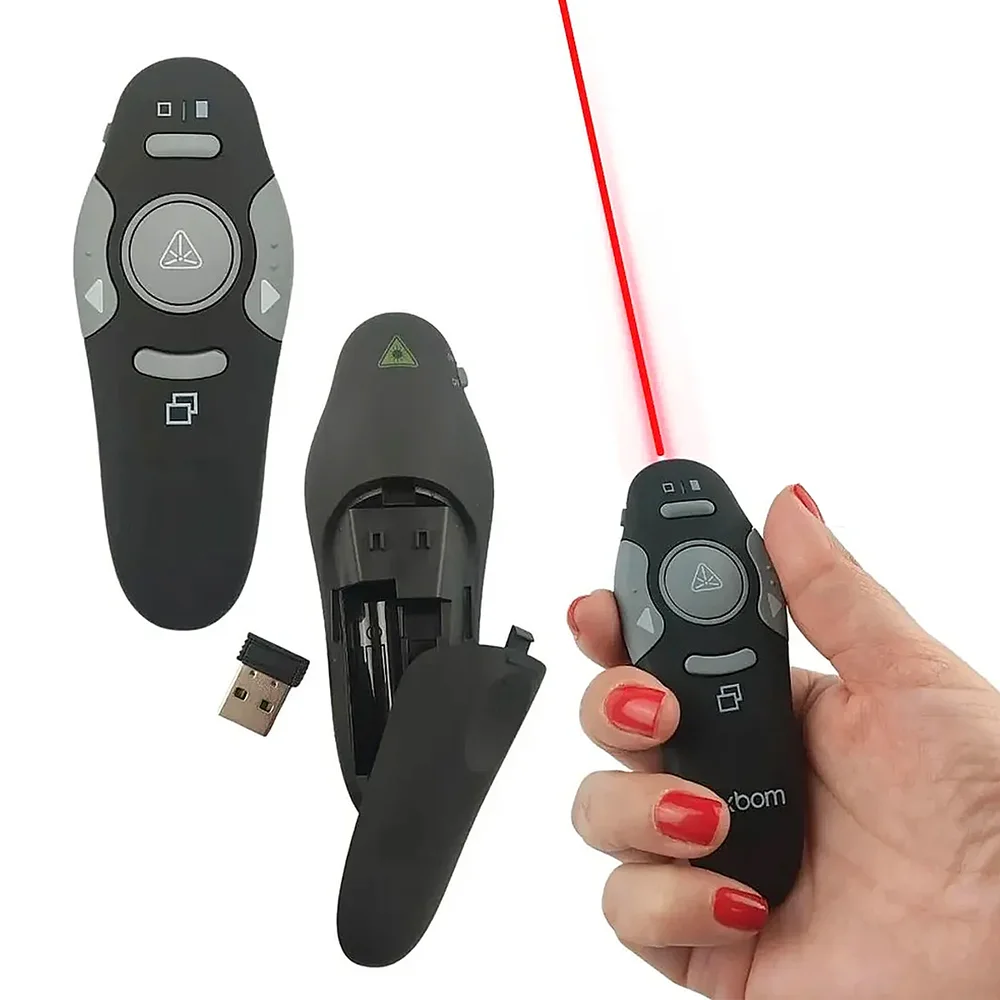 Imagem 3 de 5 do produto Apresentador De Slides Laser Pointer Sem Fio