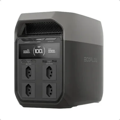 Ecoflow Delta 3 Estação Energia Portátil 1800w X-boost 2200w Voltagem:110v