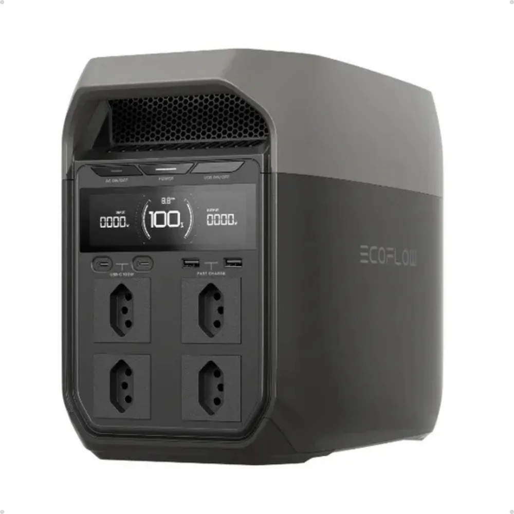 Imagem 1 de 5 do produto Ecoflow Delta 3 Estação Energia Portátil 1800w X-boost 2200w Voltagem:110v