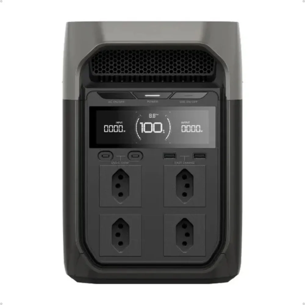 Imagem 4 de 5 do produto Ecoflow Delta 3 Estação Energia Portátil 1800w X-boost 2200w Voltagem:110v