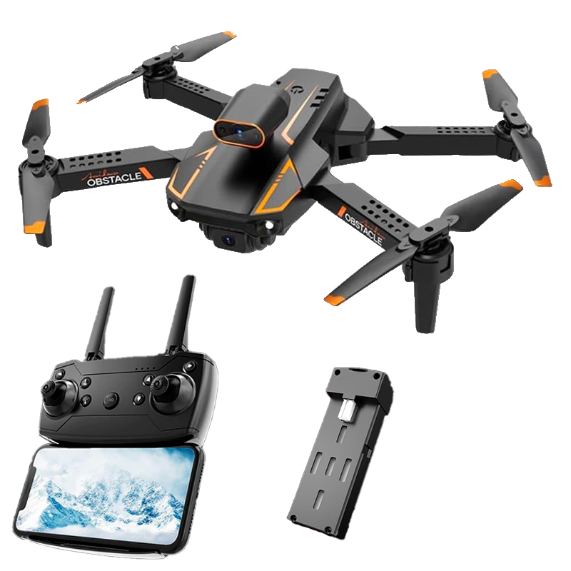 Drone Com Câmera 4k Hd S91 Wifi 5g Sensor Anti Colisão Baterias:2