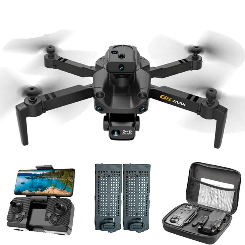 Drone S172 Max C/ Duas Câmeras 4k Wifi 5g Modo Sem Cabeça Baterias:3