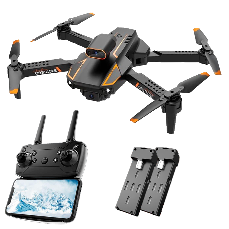 Drone Com Câmera 4k Hd S91 Wifi 5g Sensor Anti Colisão Baterias:3