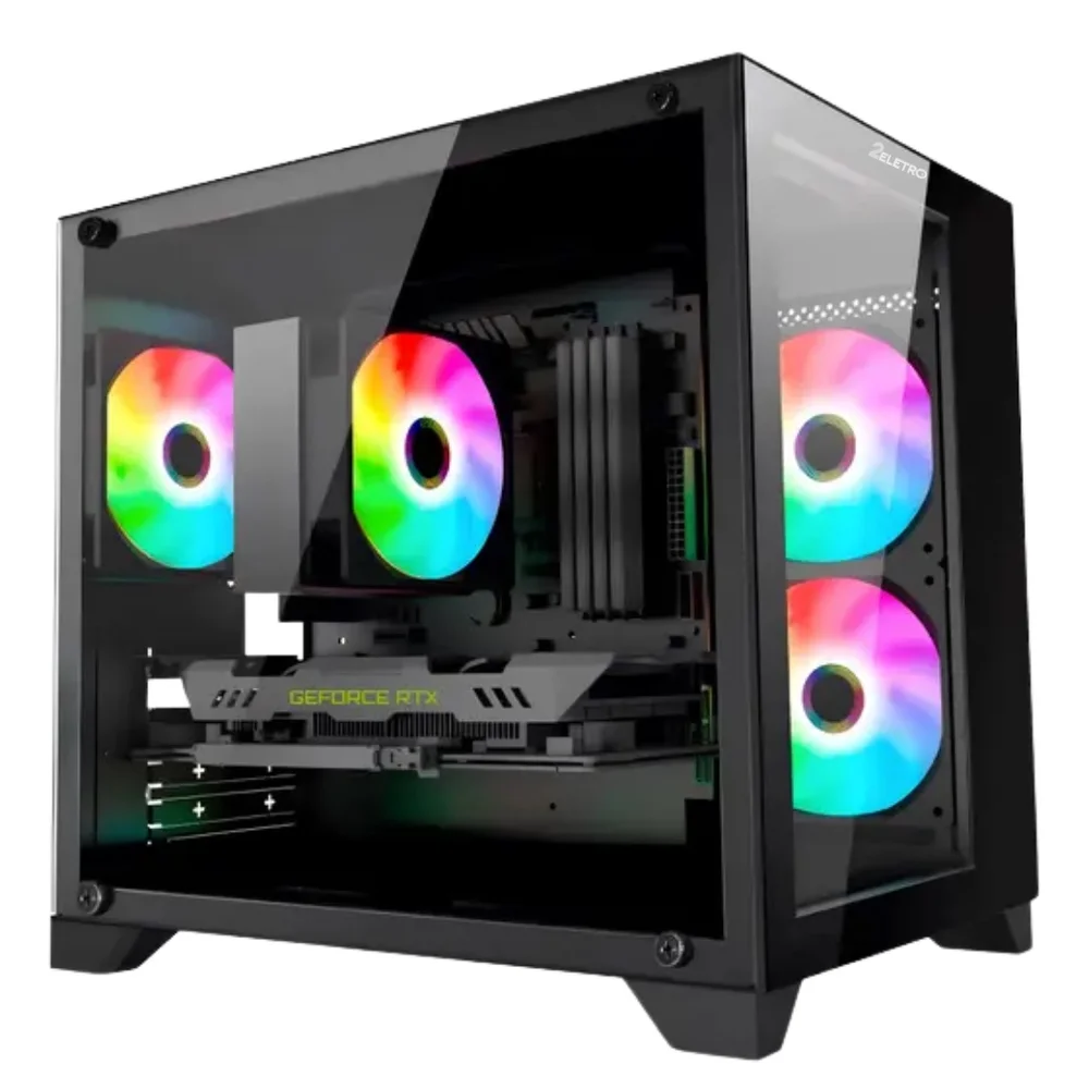 PC Gamer Balão.info Fps Intel Core i5 6500, 16gb Ddr4, Geforce RTX 3060 12gb, SSD 480GB, Fonte 600w - Pg2e-0106fp