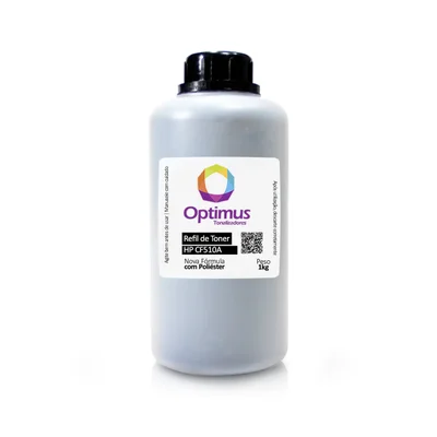 Refil Pó De Toner M180nw, M180, 180nw, M154nw, M154, M154a, Cf510a, 204a Laserjet Pro Preto 1kg