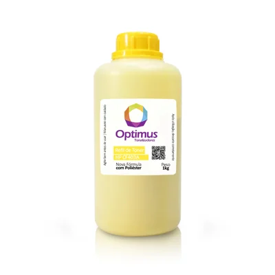 Refil Pó De Toner M454dw, M454, 454, M479fdw, M479, 479, W2022a, 414a Laserjet Pro Amarelo 1kg