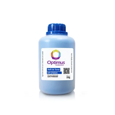 Refil Pó De Toner M254dw, M254, M281fdw, M281, M280nw, M280, Cf500a, 202a Color Laserjet Pro Ciano 250g