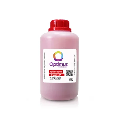 Refil Pó De Toner M255dw, M255, M283fdw, M283, W2113a, 206a Laserjet Pro Magenta 500g