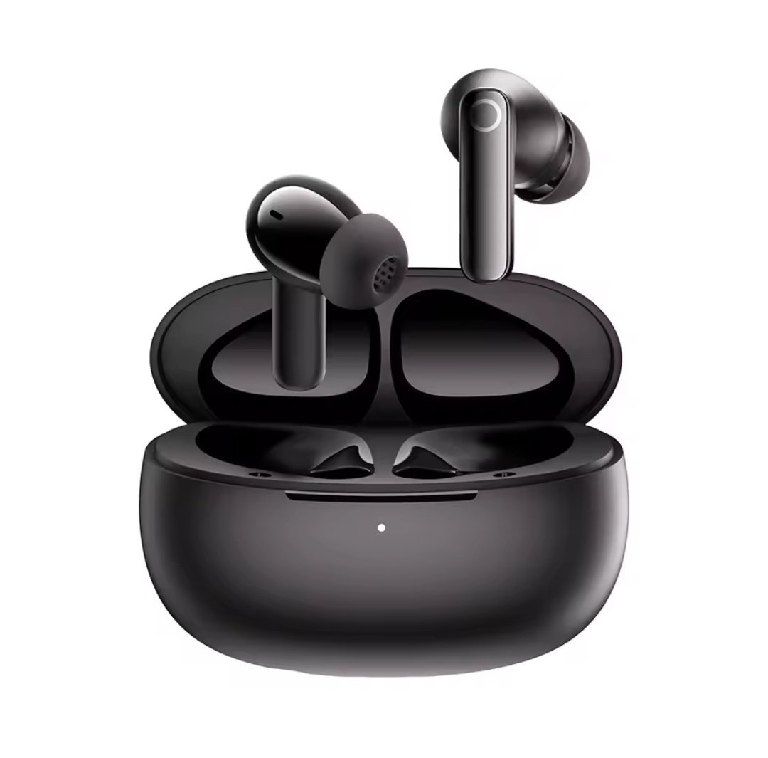 Fone De Ouvido Haylou Hq5 T020 Anc Cancelamento De Ruído Ativo, Bluetooth 6.0, 4 Microfones - Preto