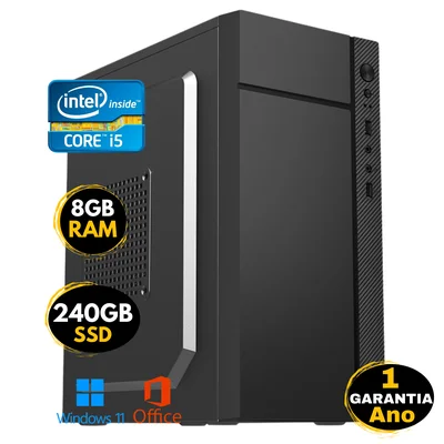 Computador Intel Core i5, 8GB De Ram, SSD240GB, Home Office