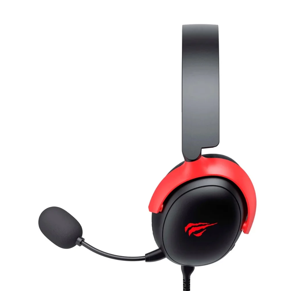 Imagem 5 de 5 do produto Headset Gamer Havit Gamenote H2015f, 3.5mm, Drivers 53mm, Preto/vermelho
