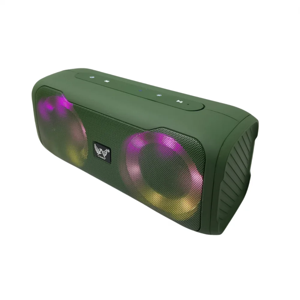 Imagem 2 de 5 do produto Caixa De Som Bluetooth Portátil 5w LED RGB Altomex Al-6095