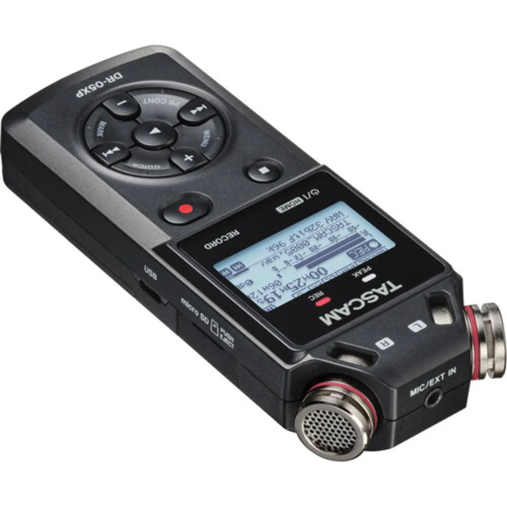 Imagem 3 de 3 do produto Gravador Tascam Dr-05xp Portátil De 2 Canais E 32 Bits