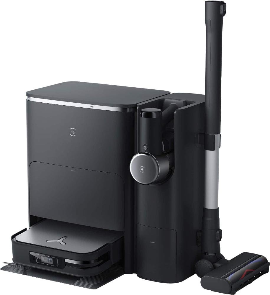 Ecovacs Robotics - Deebot X2 Kit Completo Robô Multifuncional Aspirador E Esfregão - Preto-ozx2mcp