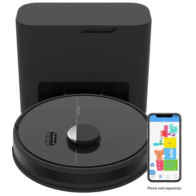Bobsweep - Robô Aspirador E Esfregão Com Esvaziamento Automático Conectado Por Wi-fi Dustin - Night-pet24-7-213