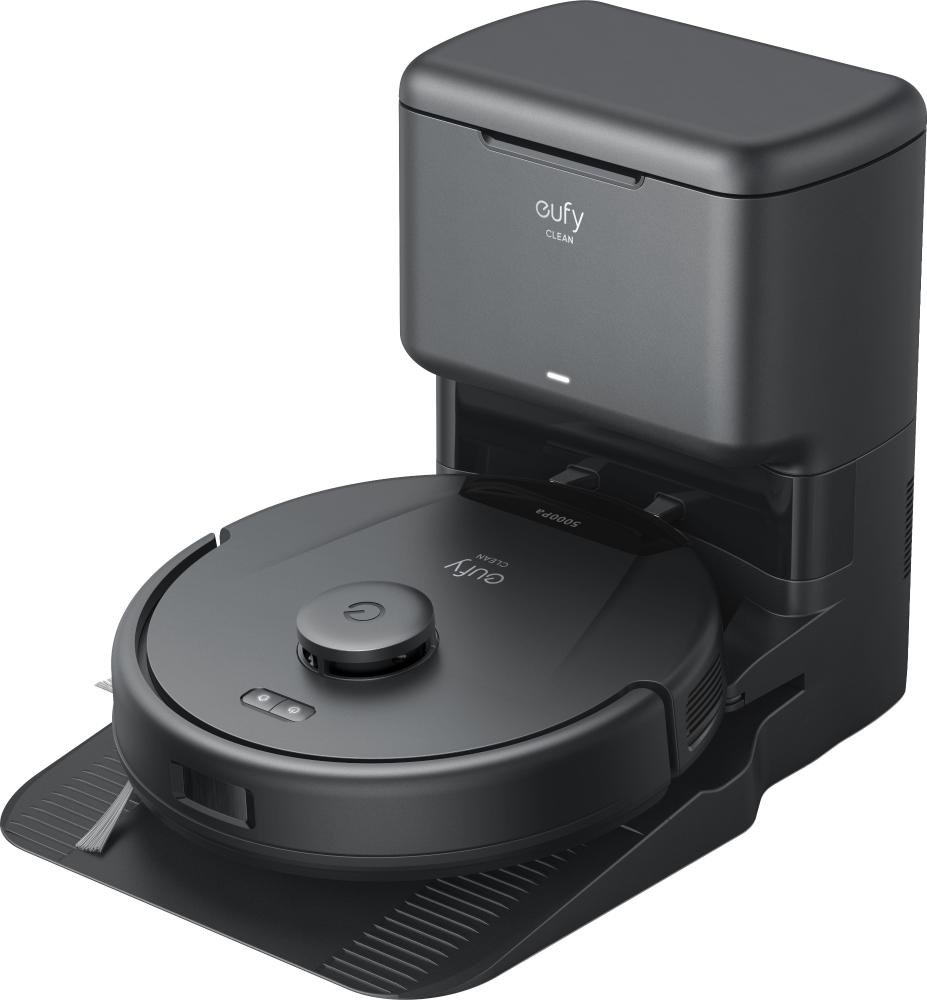 Eufy Clean - Robô Aspirador Híbrido L60 Com Estação Auto-vazia E Remoção Automática De Pêlos - Preto-t2278111