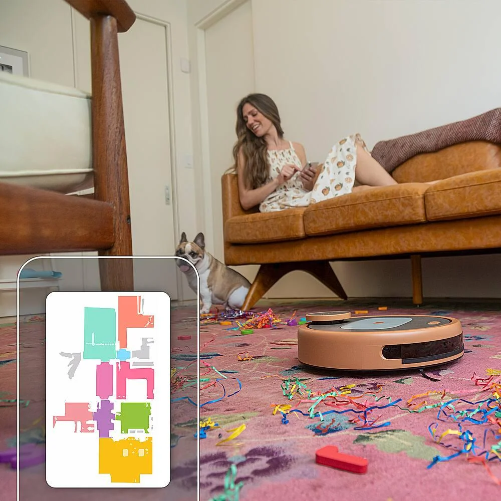 Imagem 5 de 5 do produto Bobsweep - Robô Aspirador E Esfregão Conectado Por Wi-fi Pethair Appetite - Thai Tea-app220022