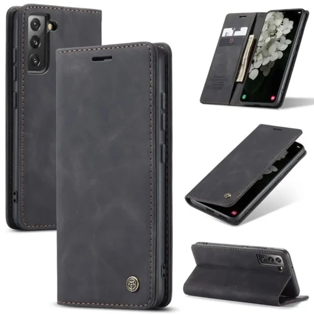 Imagem 1 de 4 do produto Capa Carteira Samsung Galaxy S22 Plus - Cor: Preto