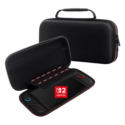 Bolsa Preto Nintendo Switch 2 Case Proteção Bag Ns2 Maleta