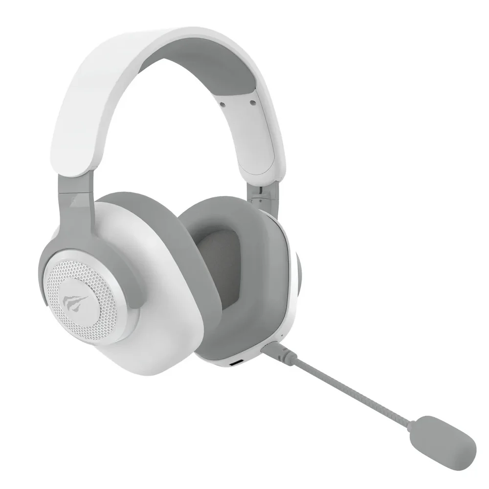 Fone De Ouvido Branco 3,5mm + Usb - Havit - H2230bg