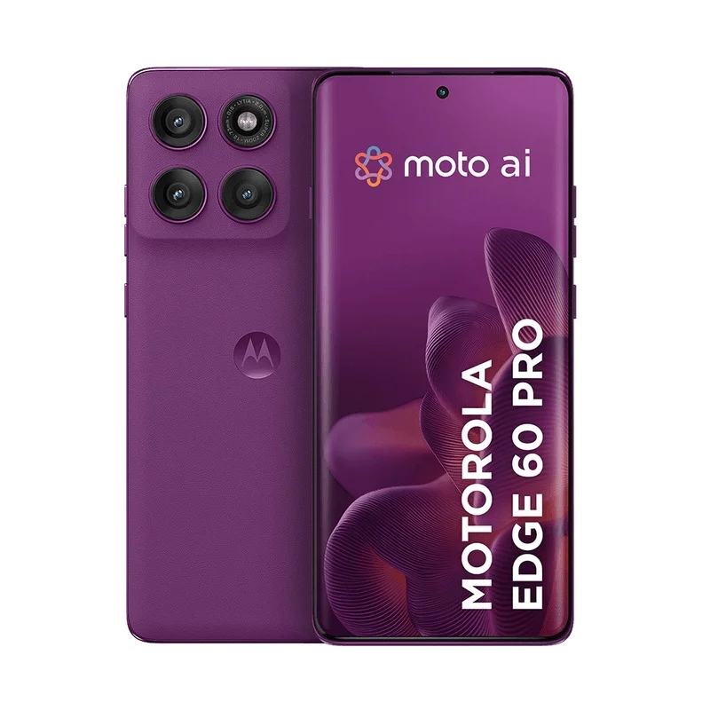 Smartphone Motorola Edge 60 Pro 5g - Violeta, 256gb, Ram 24gb (12gb Ram+12gb Ram Boost), Câmera 50mp, Selfie 50mp E Tela De 6,7" Smartphone Motorola Edge 60 Pro 5g - Violeta, 256gb, Ram 24gb (12gb Ram+12gb Ram Boost), Câmera 50mp, Selfie 50mp E Tela De 6,7"