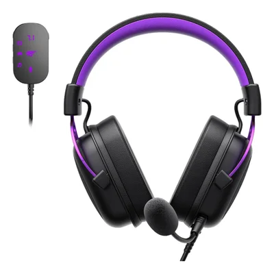 Fone De Ouvido Branco 3,5mm + Usb - Havit - H2002c+u