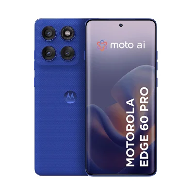 Smartphone Motorola Edge 60 Pro 5g - Azul, 256gb, Ram 24gb (12gb Ram+12gb Ram Boost), Câmera 50mp E Tela De 6,7”