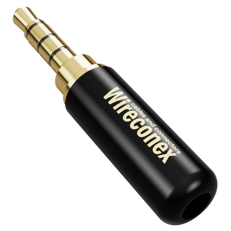 Imagem 2 de 5 do produto Wc 2314 Conector P2 Trrs Linha Wireconex 05 Unidades