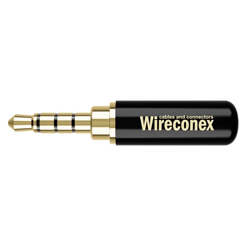 Imagem 3 de 5 do produto Wc 2314 Conector P2 Trrs Linha Wireconex 05 Unidades