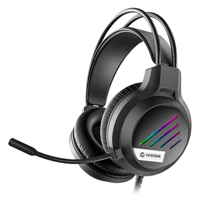 Headset Gamer RGB P3 Usb Para PC Ps4 Note Cor Preto On-fn638