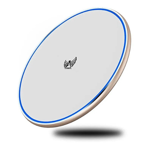 Carregador Rápido Por Indução Sem Fio 15w Com LED Altomex Aw-69 Cor Vermeho