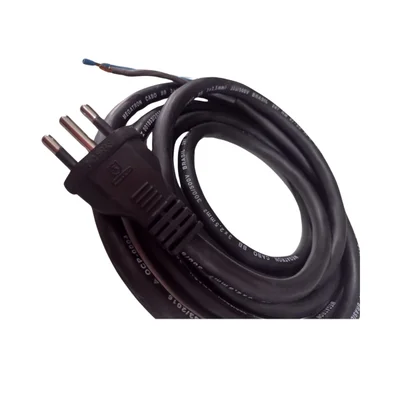 Cabo De Força Rabicho 3x1,50mm 16a 5m Resistência  Segurança