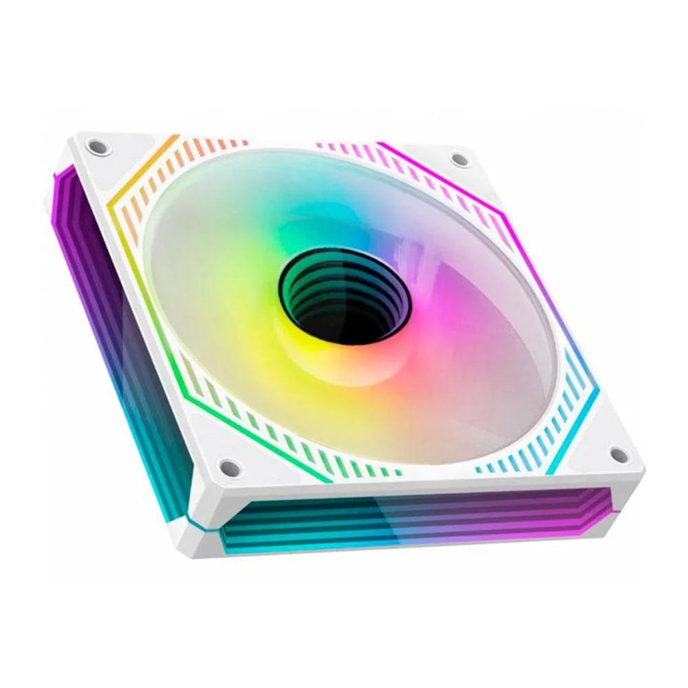 Imagem 3 de 5 do produto Kit Cooler K-mex ARGB Aauw Infinity3d 3 Coolers 120 Mm Com Controladora