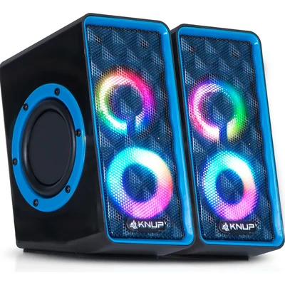 Caixa Caixinha De Som Usb P2 Gamer PC Computador Notebook Cor Preto