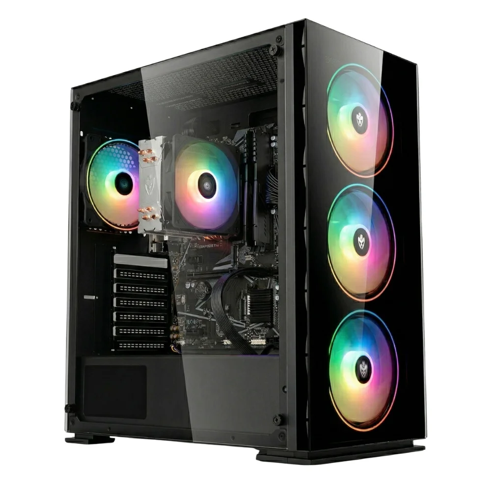 PC Gamer Bluepc Fire - Amd Ryzen 5 5600gt, 16gb Ddr4, Radeon Vega, SSD 1TB, Fonte 500w - Pg2e-1002fi