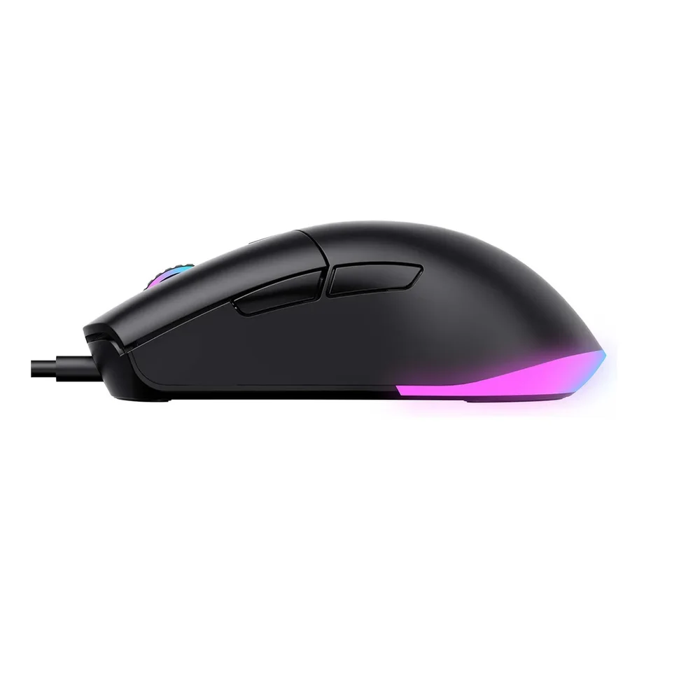 Imagem 4 de 5 do produto Mouse Gamer Havit Ms1038 - 8000dpi - Iluminação RGB - Conexão Usb - Hvms-ms1038-bk