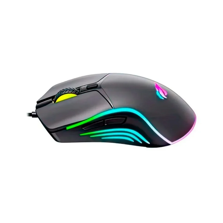 Imagem 2 de 5 do produto Mouse Gamer Havit Ms1029 - 7200dpi - Iluminação RGB - Conexão Usb - Hvms-ms1029-bk
