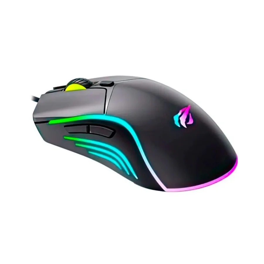 Imagem 4 de 5 do produto Mouse Gamer Havit Ms1029 - 7200dpi - Iluminação RGB - Conexão Usb - Hvms-ms1029-bk