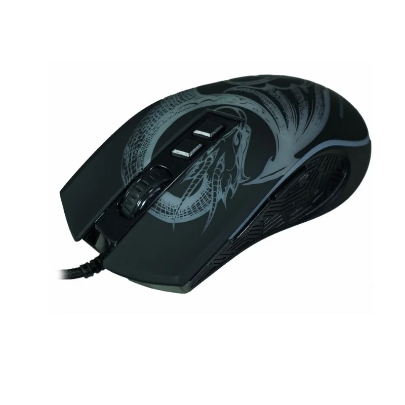 Imagem 2 de 5 do produto Mouse Gamer K-mex Mgl337 Dragão - 6200dpi - LED - 6 Botões - Mgl337us001cb0x