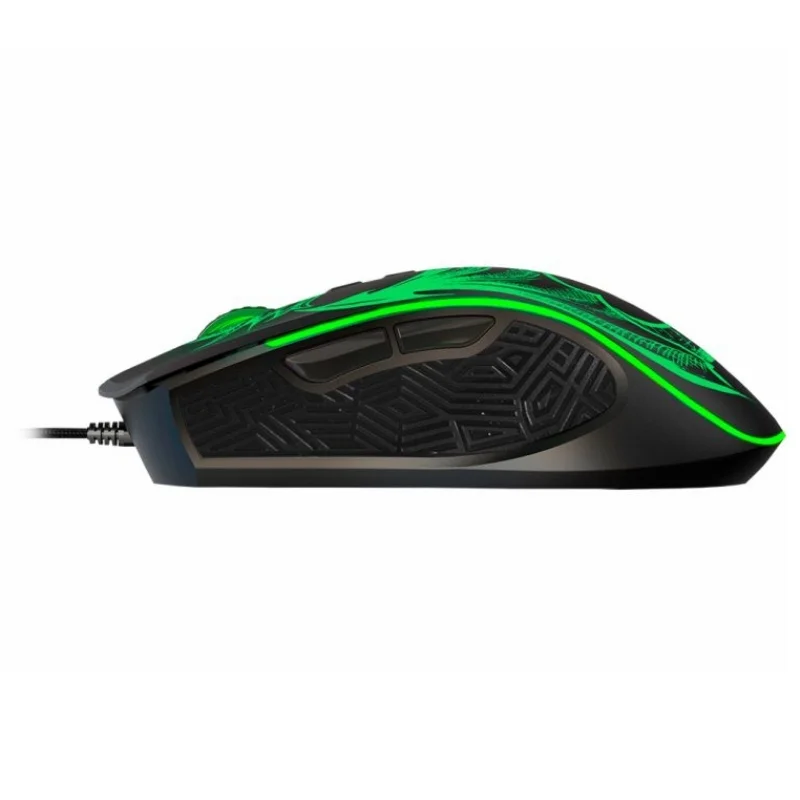 Imagem 5 de 5 do produto Mouse Gamer K-mex Mgl337 Dragão - 6200dpi - LED - 6 Botões - Mgl337us001cb0x