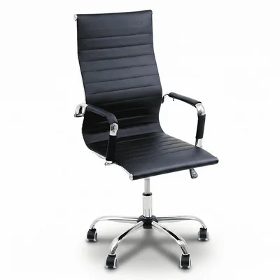 Cadeira De Escritório Esteirinha Oficial Ergonomia Alta - Preto - 1
