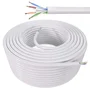 Cabo De Rede Cat6 Cobre Utp 4 Pares Branco 100 Metros Giga