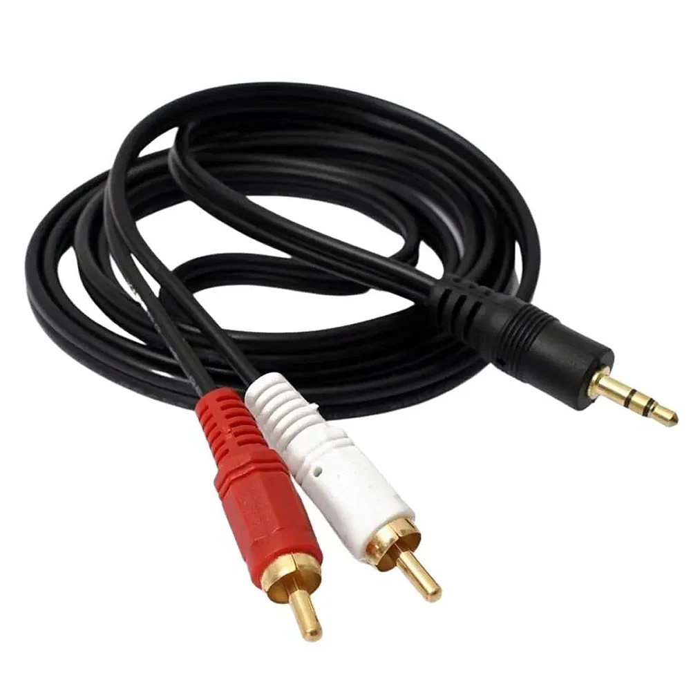 Imagem 3 de 5 do produto Cabo De Áudio P2 Macho X 2 Rca De 1,50 Metros