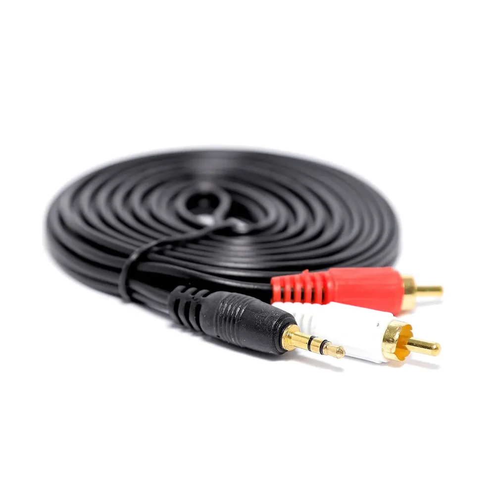 Imagem 5 de 5 do produto Cabo De Áudio P2 Macho X 2 Rca De 1,50 Metros