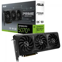 Placa De Vídeo Asus Prime Nvidia Geforce RTX 5070 Ti Oc Edition, 16gb, Gddr7, Dlss, Ray Tracing, Prime-RTX5070ti-o16g