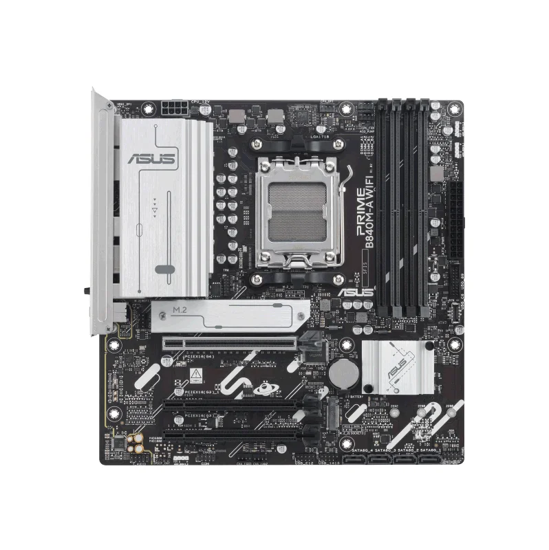 Placa Mãe Asus Prime B840m-a Wifi, Amd Am5, Matx, Wf/blt, Ddr5 - Prime B840m-a Wifi 6