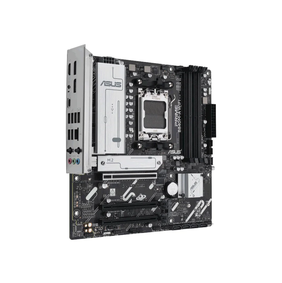 Placa Mãe Asus Prime B840m-a Wifi, Amd Am5, Matx, Wf/blt, Ddr5 - Prime B840m-a Wifi 7