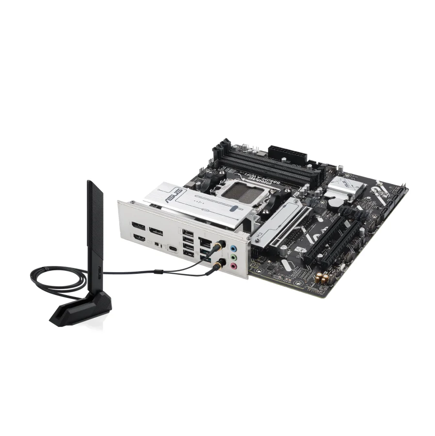 Placa Mãe Asus Prime B840m-a Wifi, Amd Am5, Matx, Wf/blt, Ddr5 - Prime B840m-a Wifi 8
